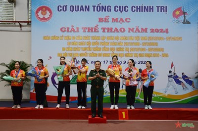 View - 	Bế mạc Giải thể thao Cơ quan Tổng cục Chính trị năm 2024